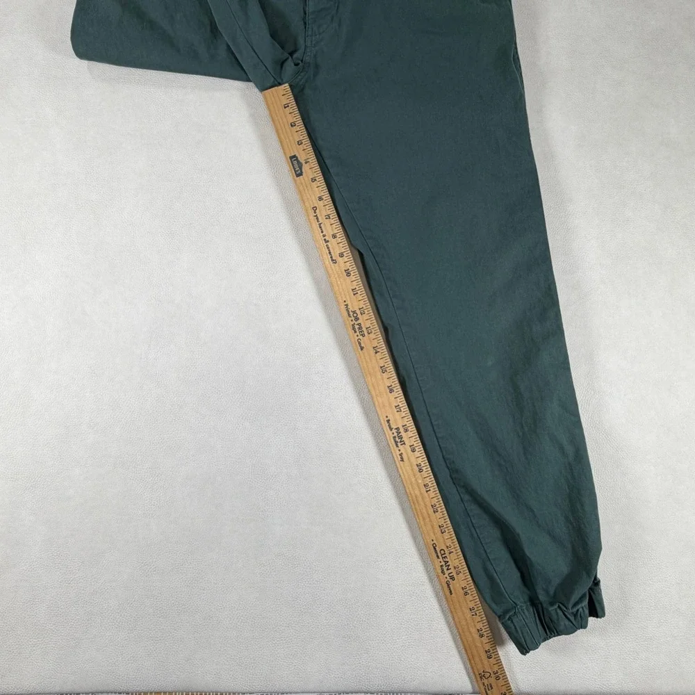 Bearbottom Clothing Mens XL Forest Green Cotton Spandex Jogger Pants